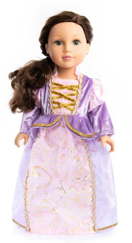 Doll Dress Princess Rapunzel