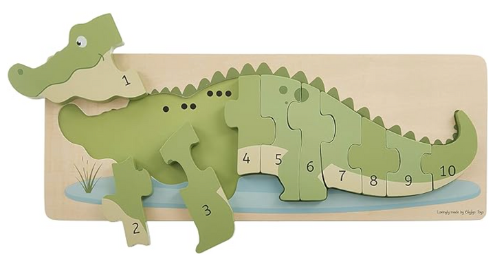 Crocodile Number Puzzle - Victoria's Toy Station