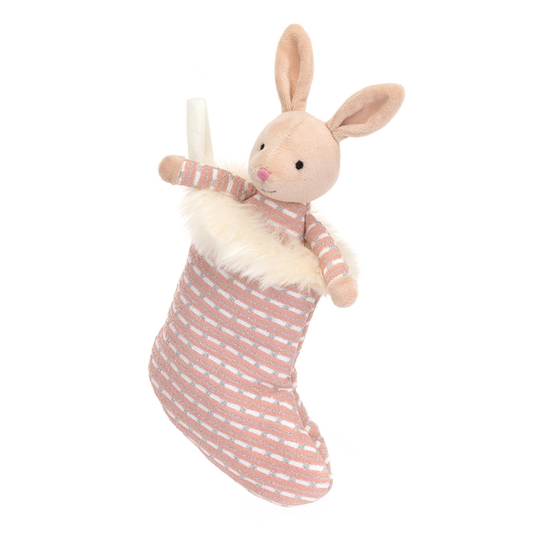 Shimmer Stocking Bunny - Victoria's Toy Station