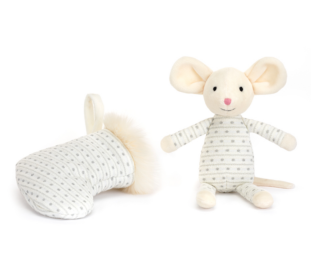 Shimmer Stocking Mouse - Victoria's Toy Station