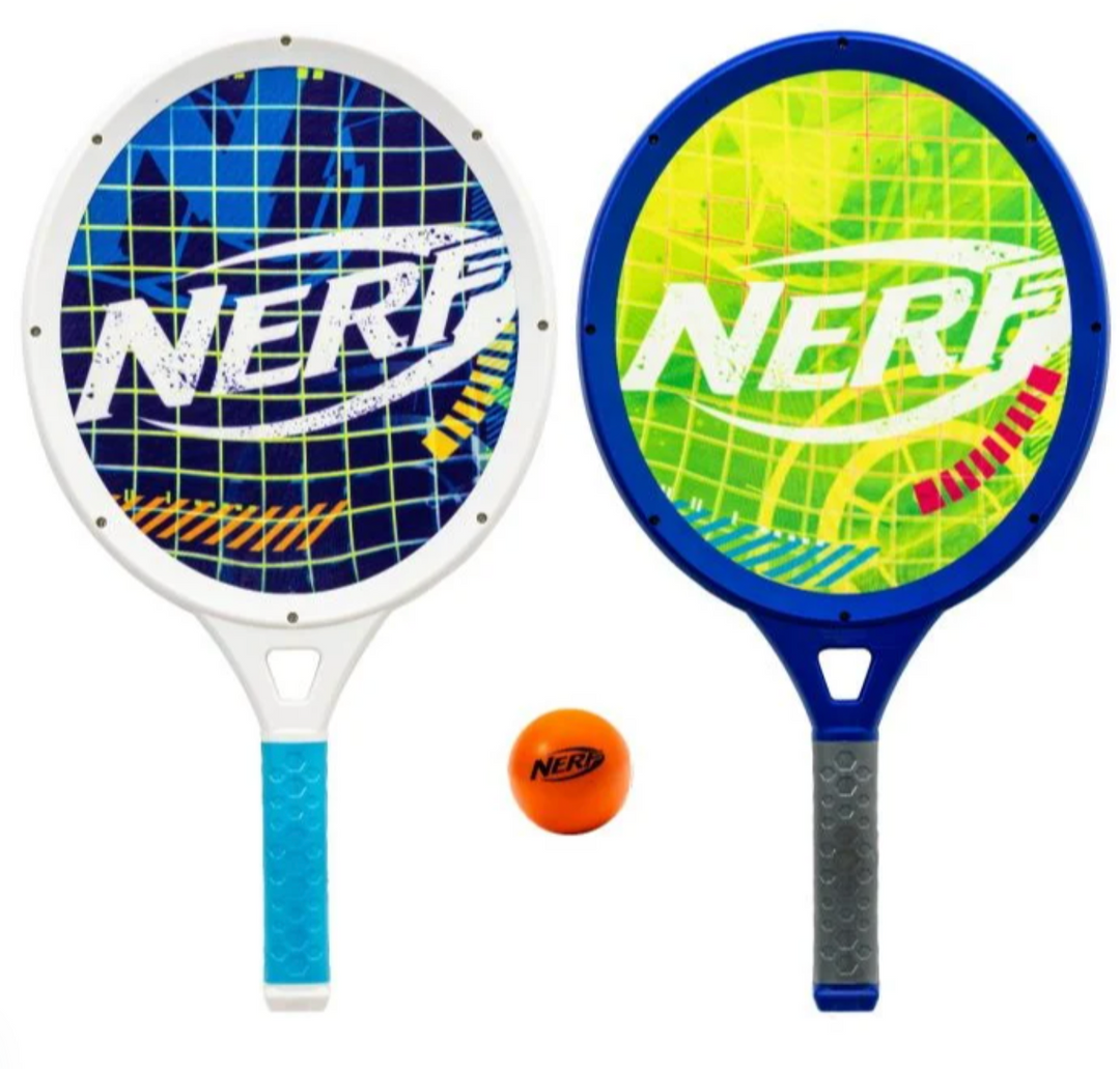 NERF SMALL 2 PLAYER TENNIS SET - Victoria's Toy Station