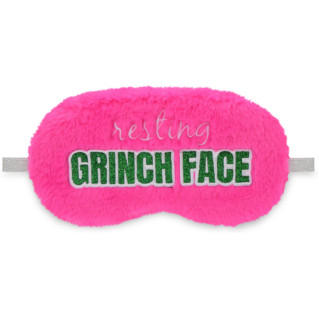 Resting Grinch Face Eye Mask - Victoria's Toy Station