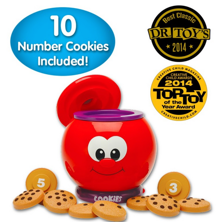 Learn With Me - Count And Learn Cookie Jar - Victoria's Toy Station