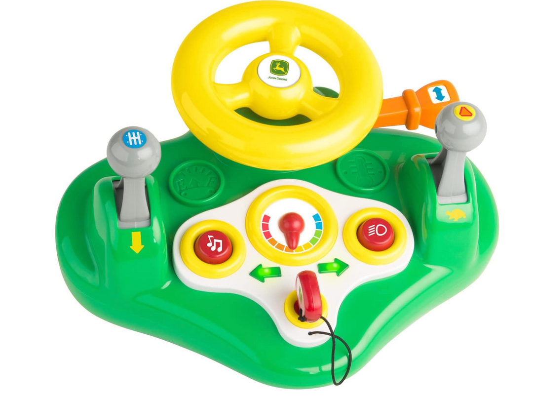 John Deere Busy Driver, Kids Toy Steering Wheel