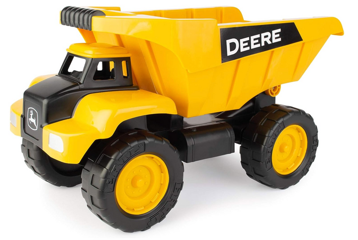 John Deere Big Scoop Dump Truck Toy with Tilting Dump Bed - 15 Inch