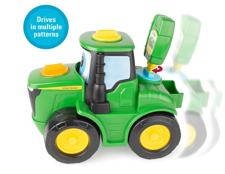 John Deere Key-n-Go Johnny Tractor Toy with Lights and Sounds - Victoria's Toy Station