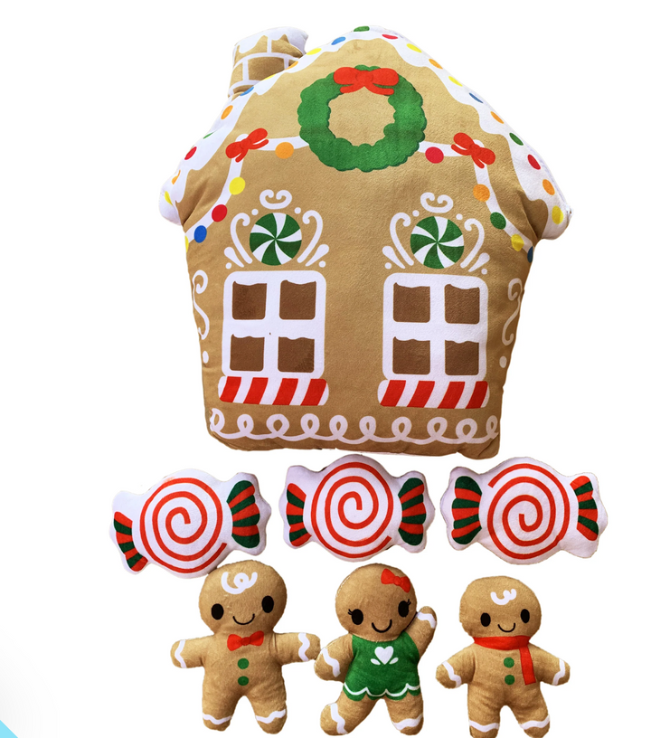 Mini Plushies Gingerbread House