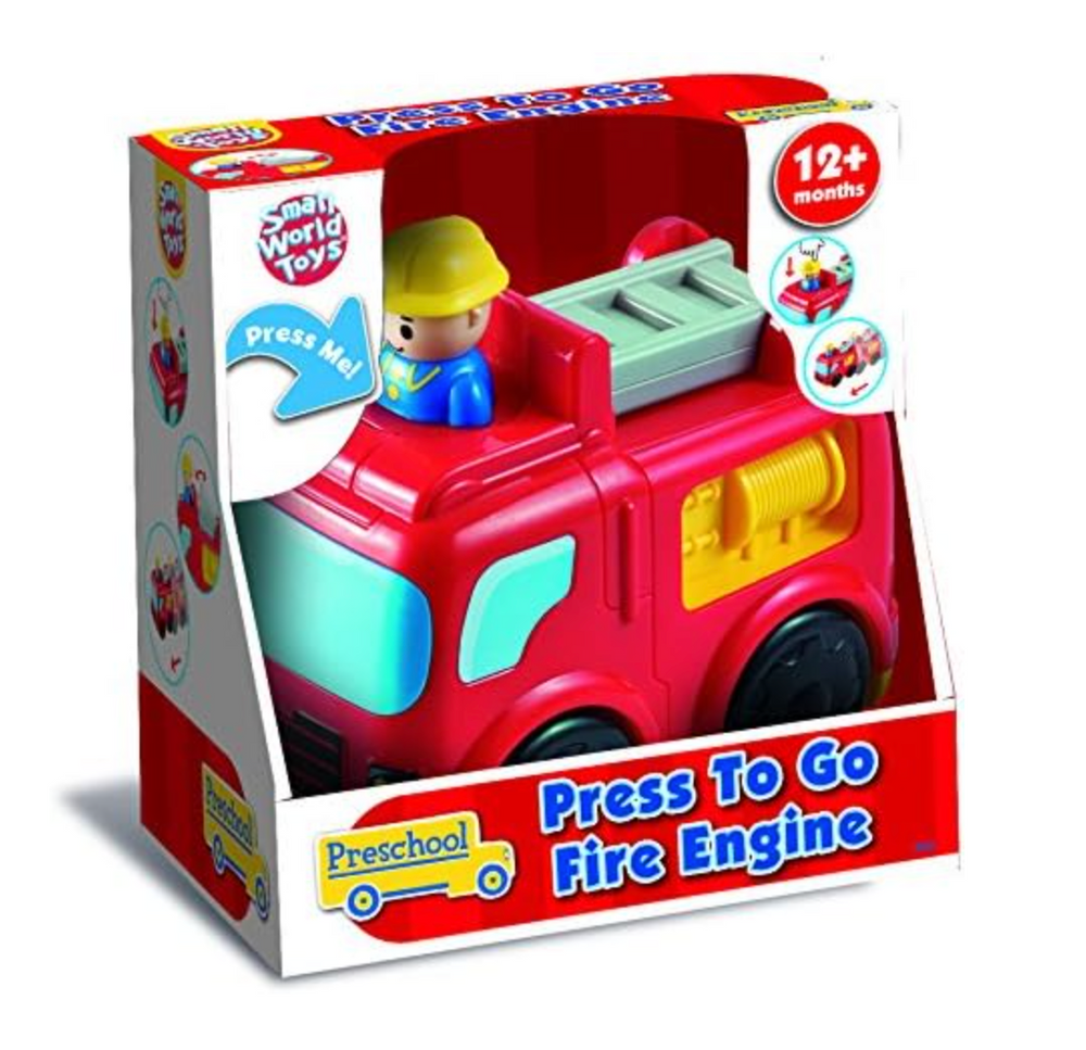 Press N Zoom Fire Engine - Victoria's Toy Station