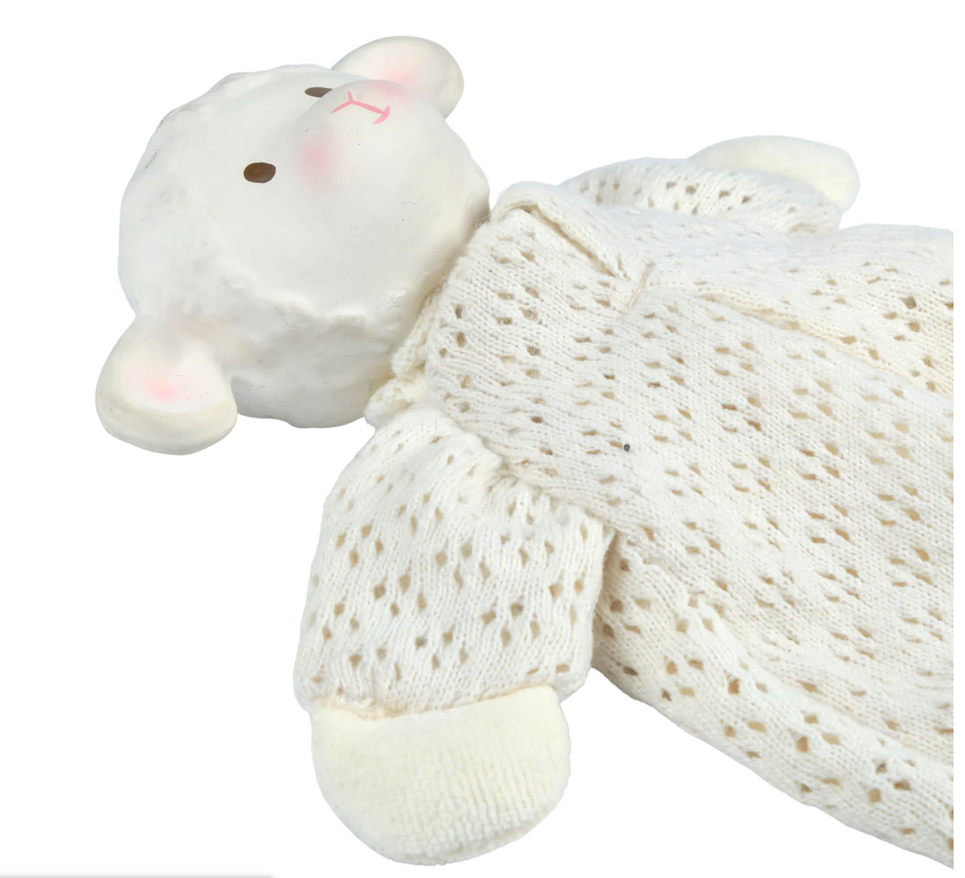 Bahbah the Lamb Lovey - Victoria's Toy Station