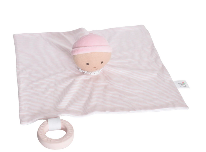 Cherub Baby Comforter with Rubber Teether