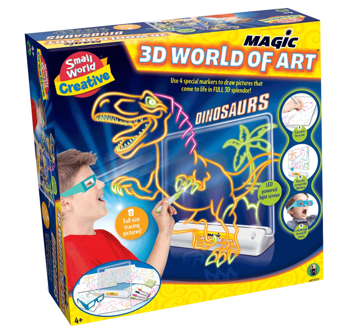 Magic 3d World of Art Dinosaurs - Victoria's Toy Station