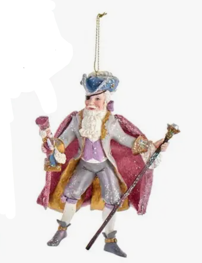 6.38"Resin Nutcracker Drosselmeyer - Victoria's Toy Station