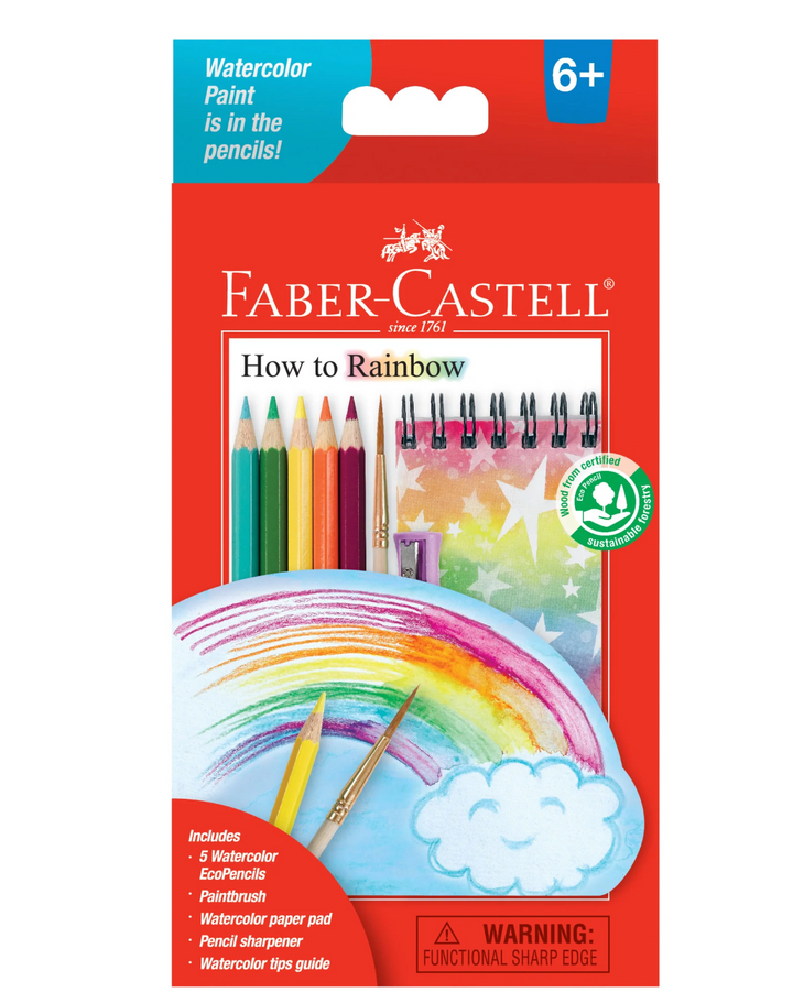 How To Rainbow Watercolor Pencils Starter Set