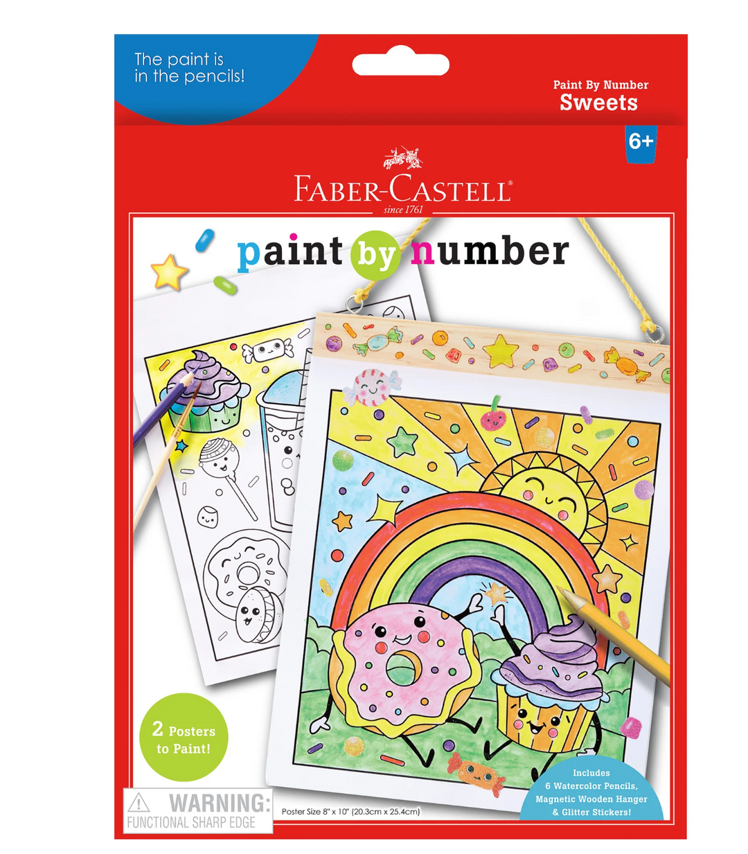 Paint by Numbers Sweets Wall Art