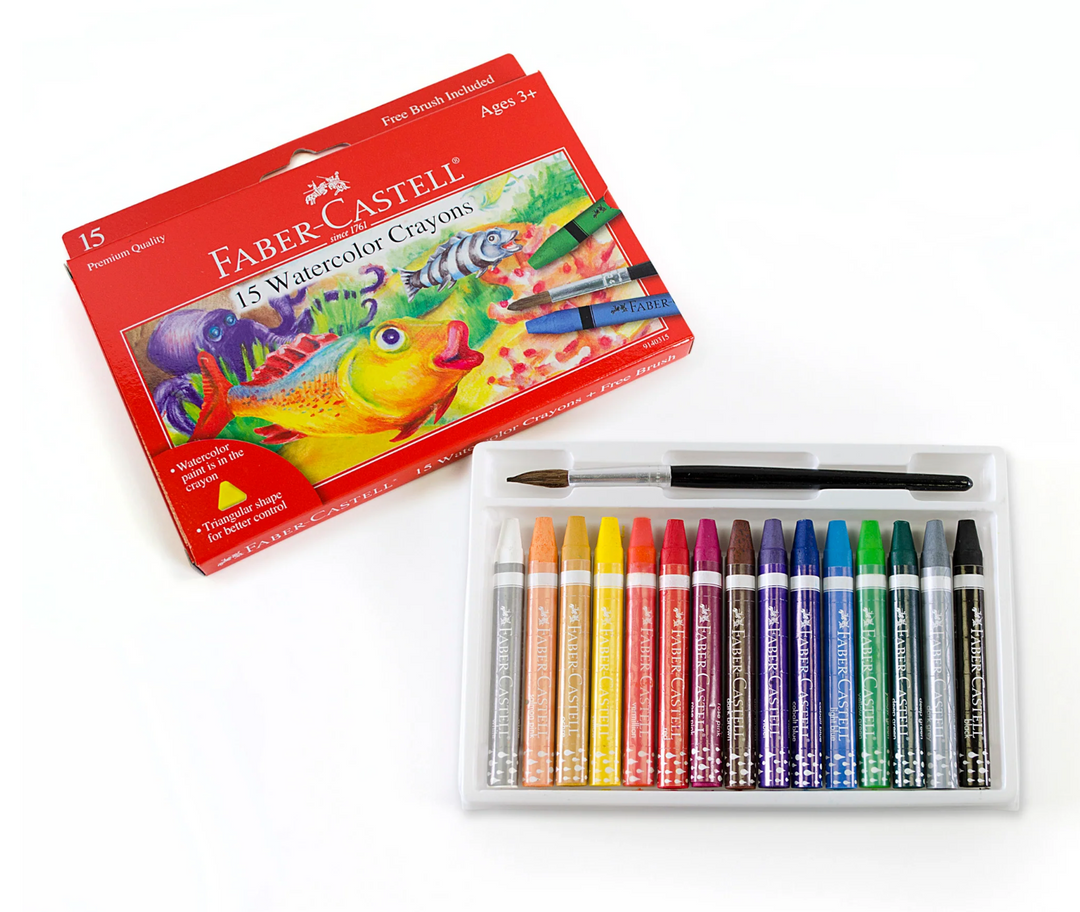 Faber-Castell How to Rainbow Watercolor Pencils Set - Castell FC14355