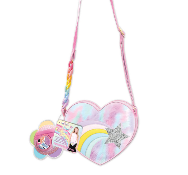 SWEET HEART CROSSBODY - RAINBOW - Victoria's Toy Station