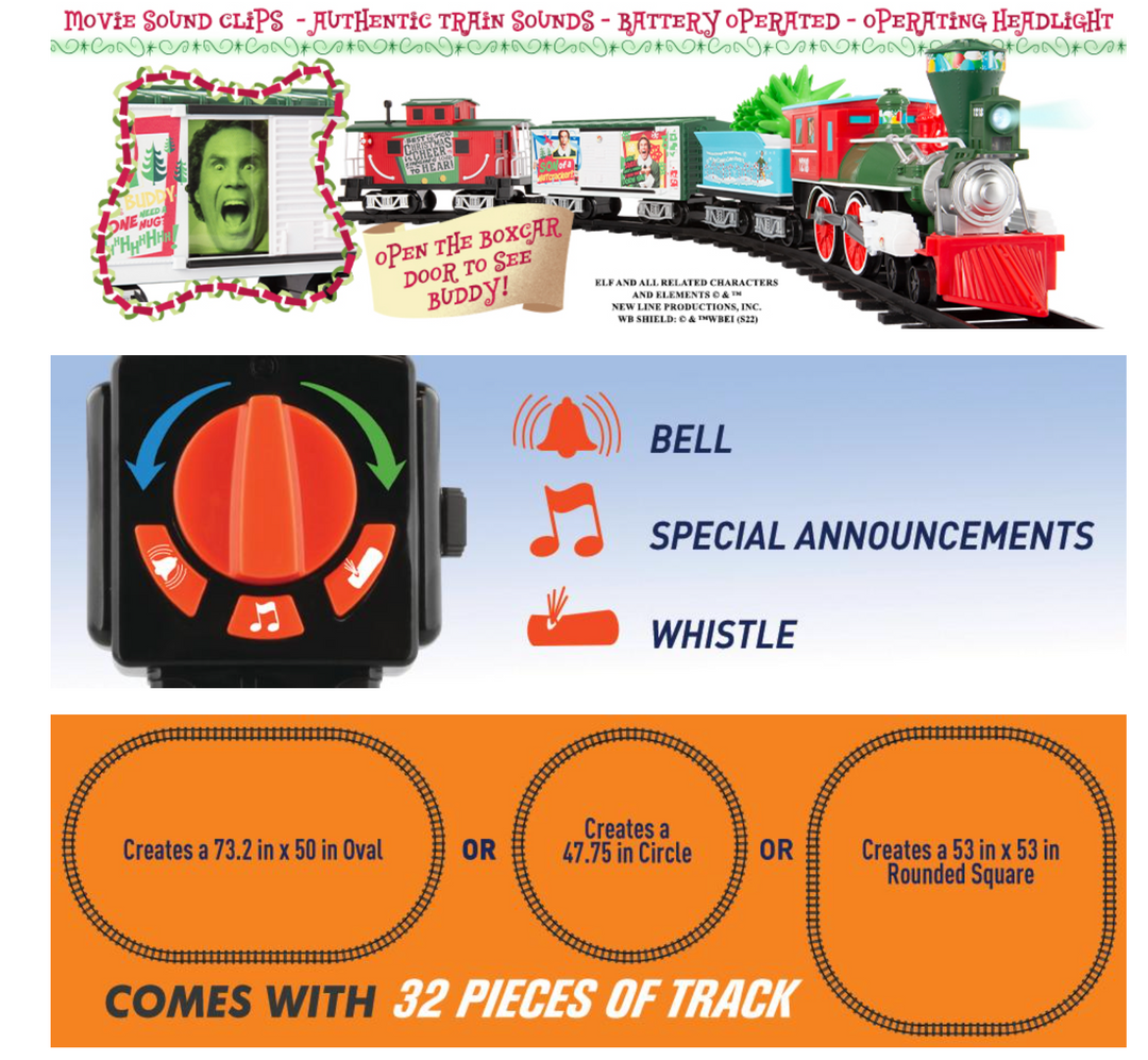 Authentic on sale train set