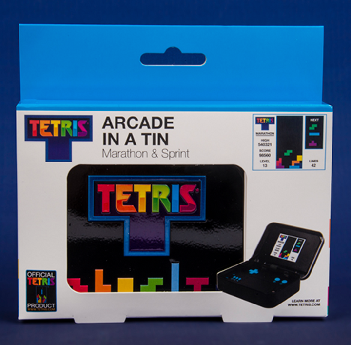 Tetris Arcade in a Tin - Victoria's Toy Station