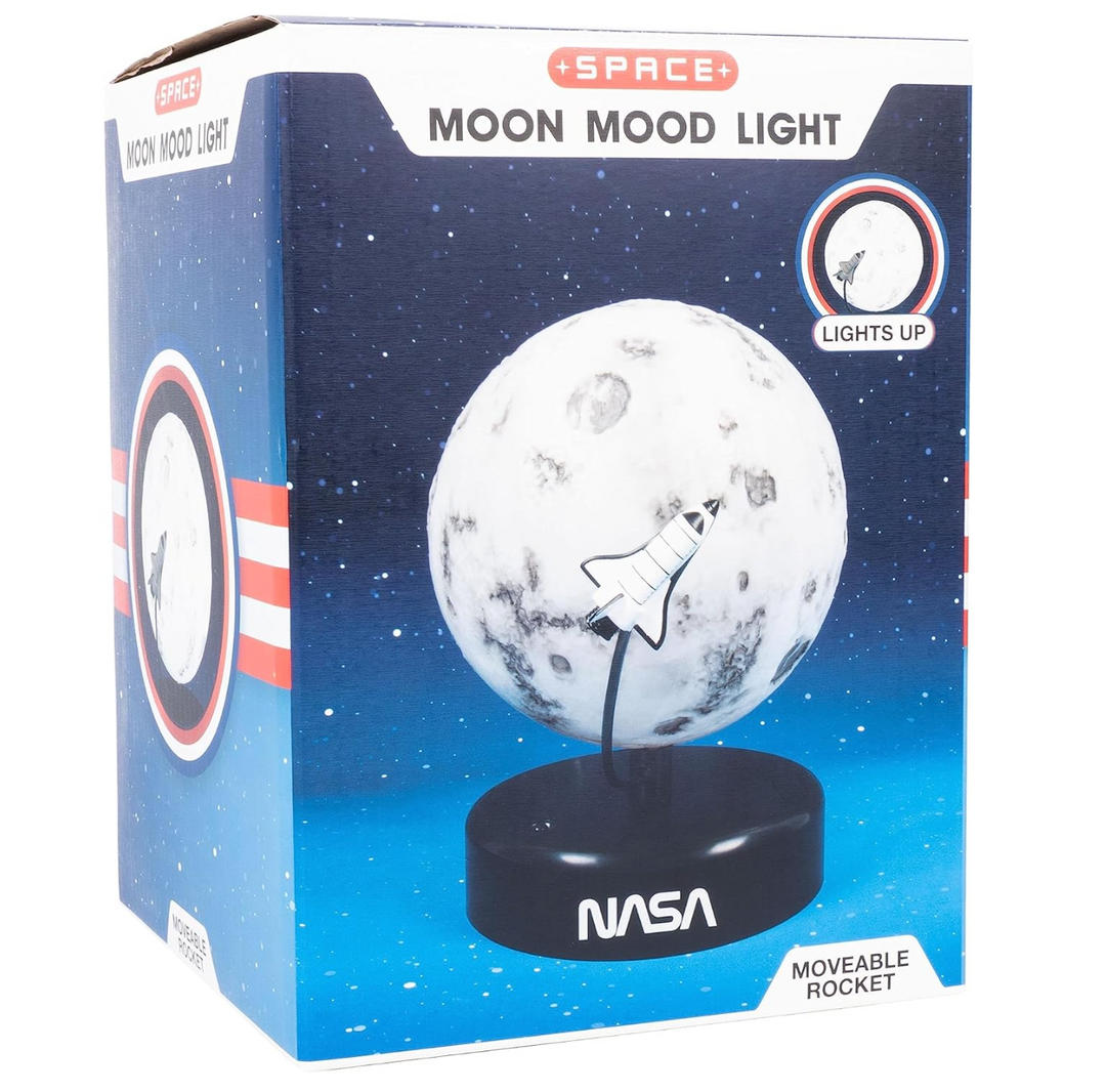 NASA Moon Mood Light and a Gentle Orbiting Rocket. - Victoria's Toy Station