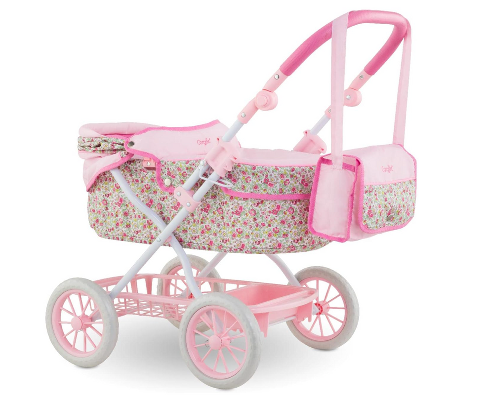 Floral Baby Doll Carriage - Victoria's Toy Station