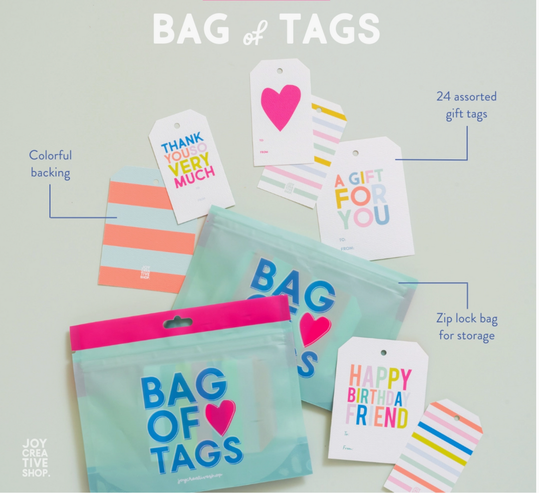 Bag of Tags - birthday