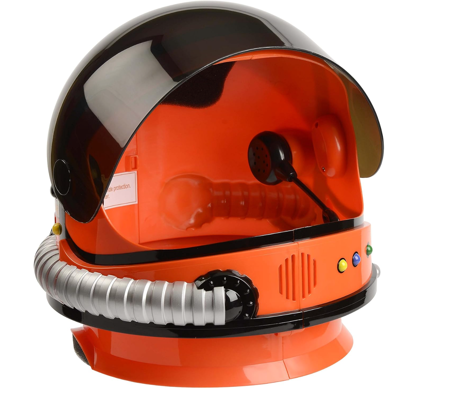 Jr. Astronaut Helmet with Sounds and Retractable Visor, Orange ...