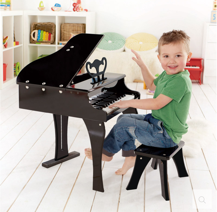HAPPY GRAND PIANO, BLACK – Victoria's Toy Station