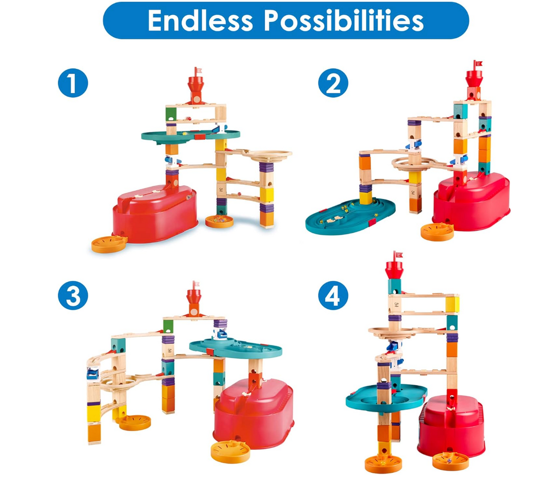 Quadrilla Stack Track Builder Set 6 - Victoria's Toy Station