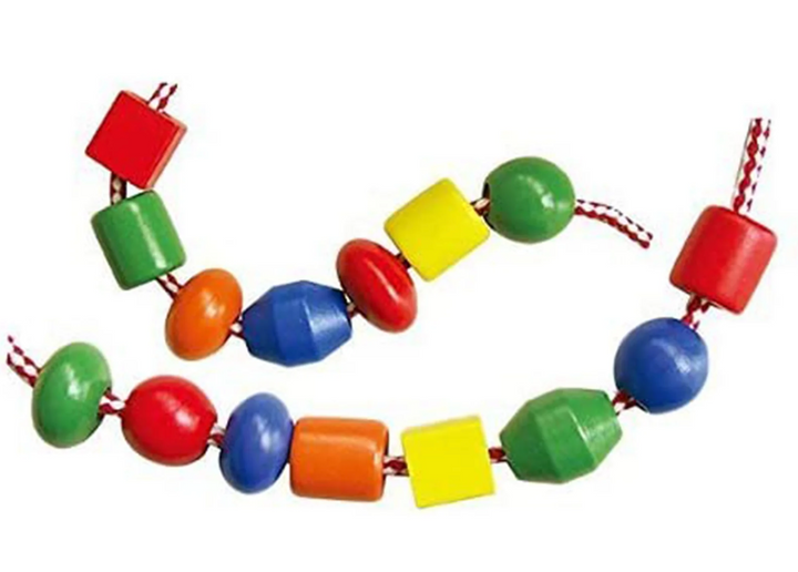 LACING BEADS - 90 PCS - Victoria's Toy Station