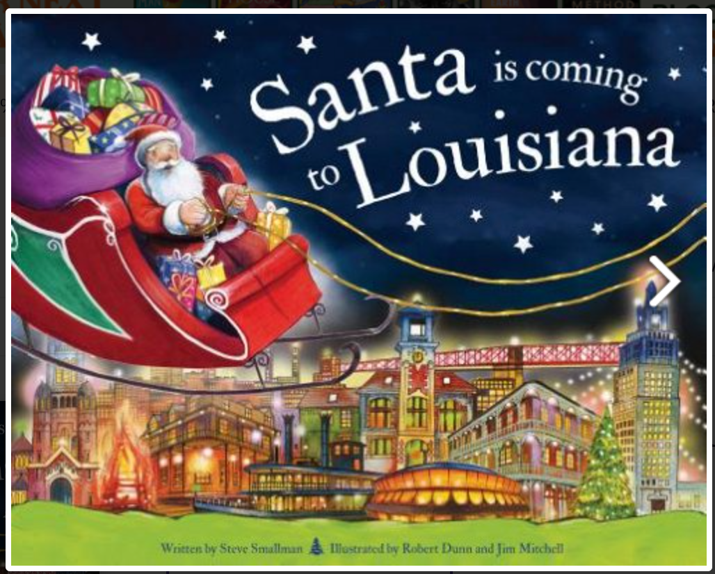 Santa is Coming to Louisiana - Victoria's Toy Station