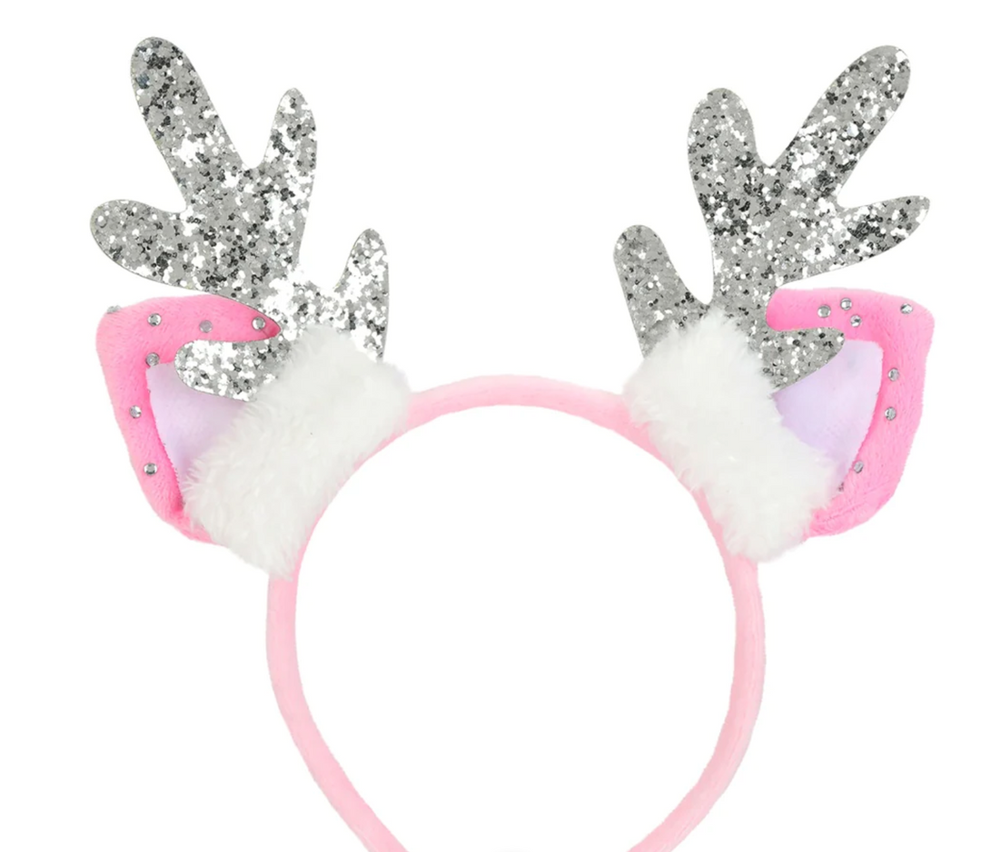 Reindeer Sparkle Headband - Victoria's Toy Station