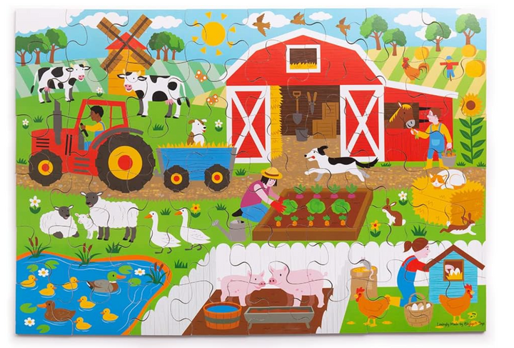 Farmyard Floor Puzzle (48 piece)