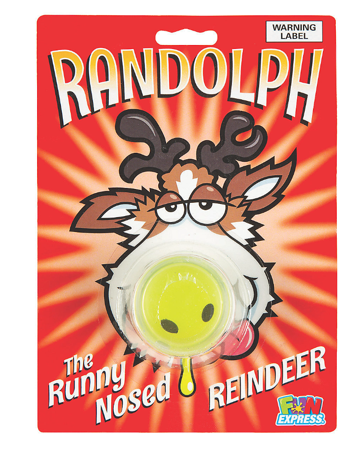 Slime Reindeer Runny Nose