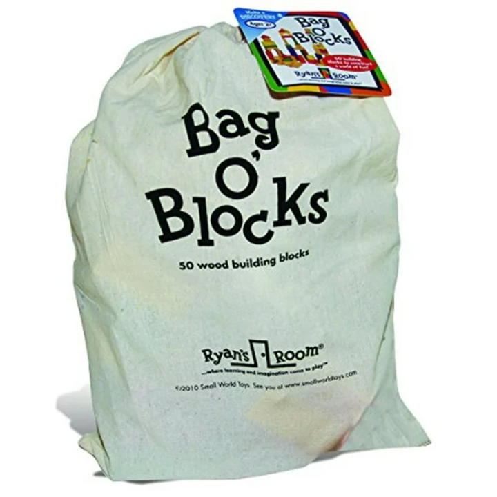 BAG O' BLOCKS NATURAL - Victoria's Toy Station