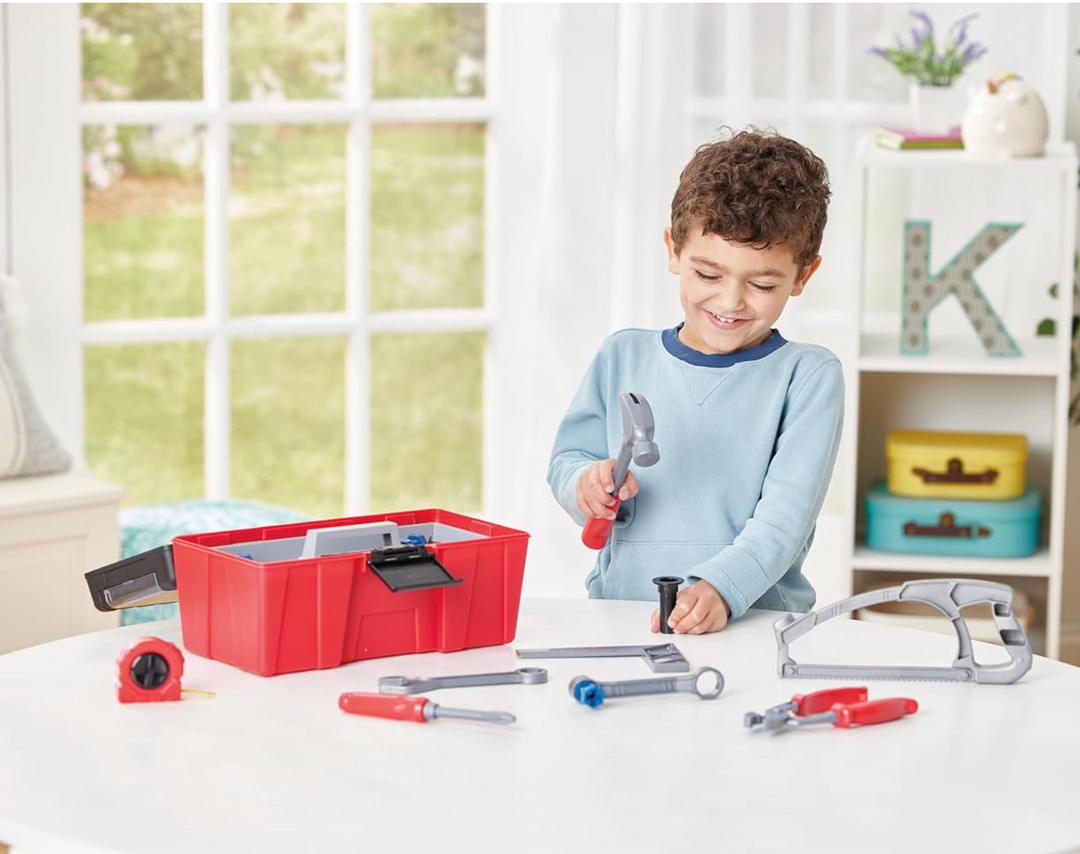 MY FIRST TOOLBOX KIDOOZIE JUST IMAGINE - Victoria's Toy Station