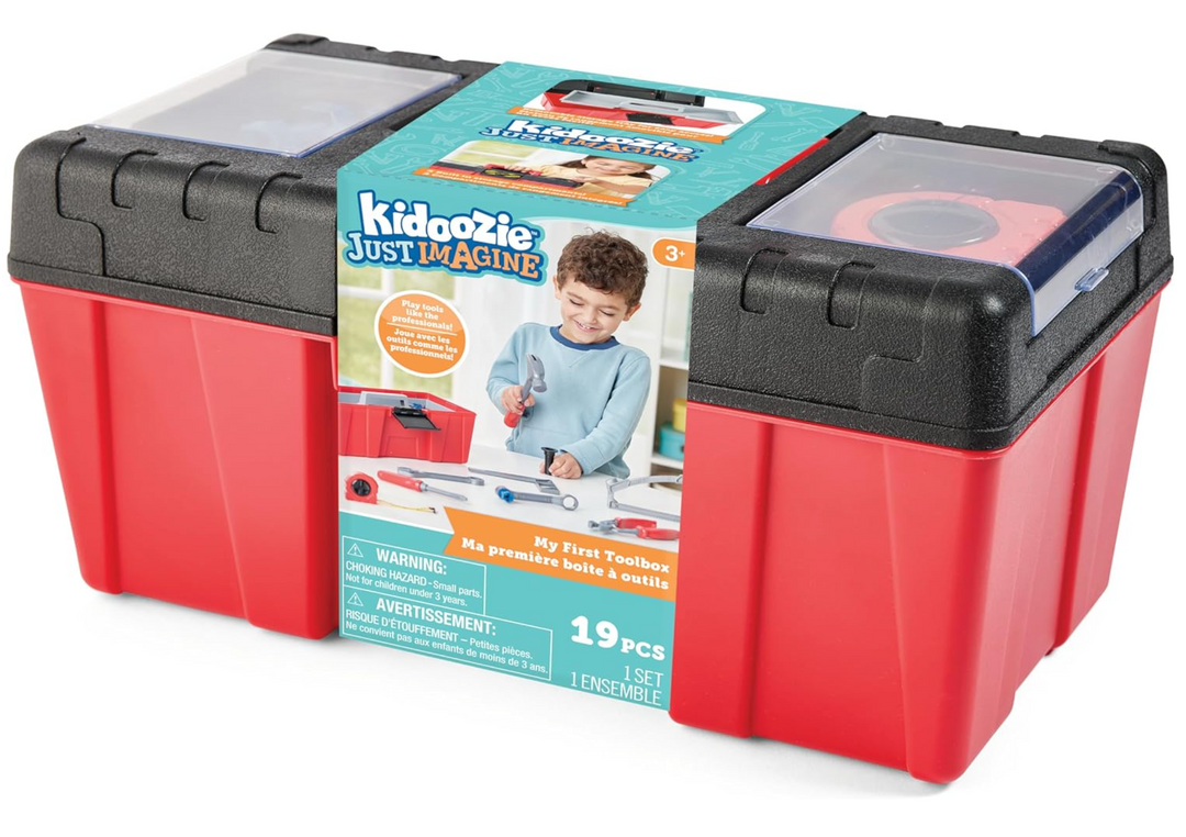 MY FIRST TOOLBOX KIDOOZIE JUST IMAGINE - Victoria's Toy Station