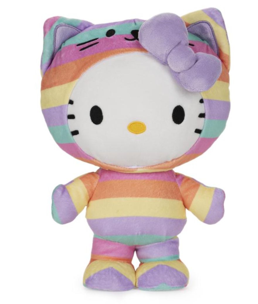 HELLO KITTY IN RAINBOW OUTFIT