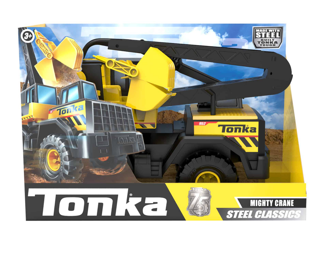 TONKA STEEL CLASSICS MIGHTY CRANE