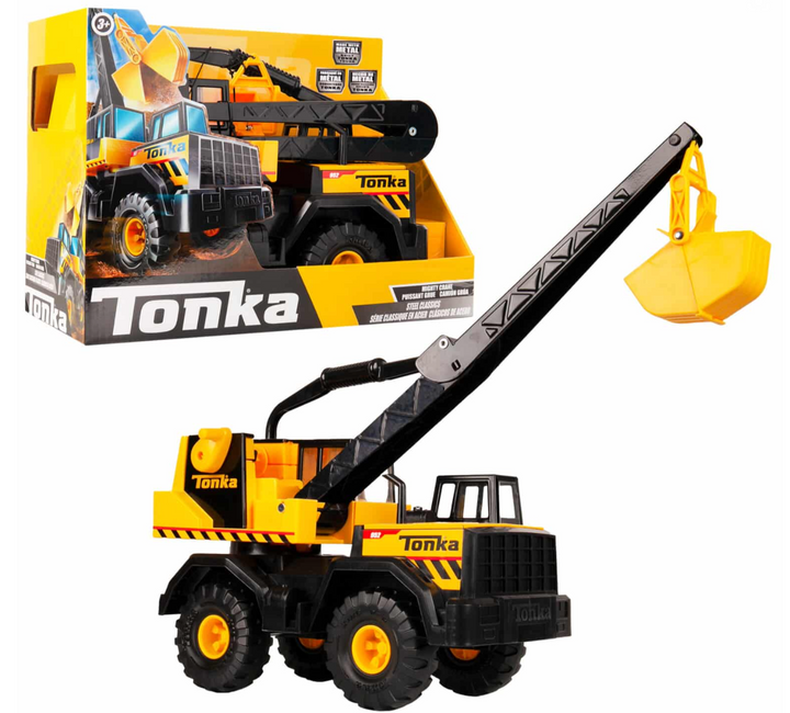 TONKA STEEL CLASSICS MIGHTY CRANE