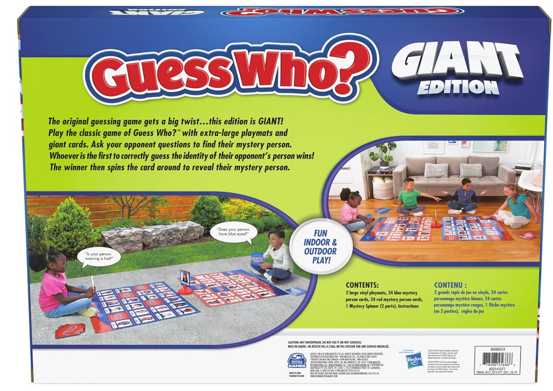 Guess Who? Giant Edition Game for Kids | Family Board