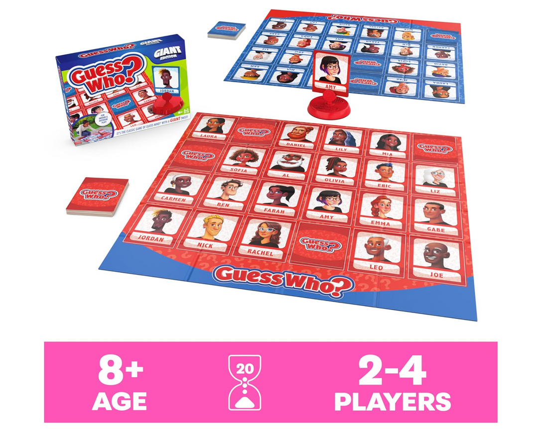 Guess Who? Giant Edition Game for Kids | Family Board