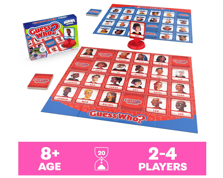 Guess Who? Giant Edition Game for Kids | Family Board - Victoria's Toy Station