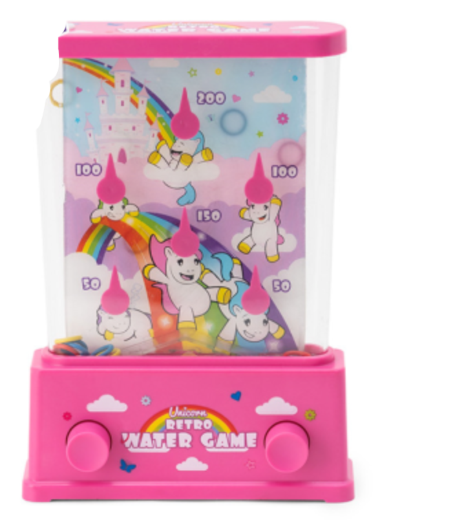 UNICORN RETRO WATER GAME - Victoria's Toy Station