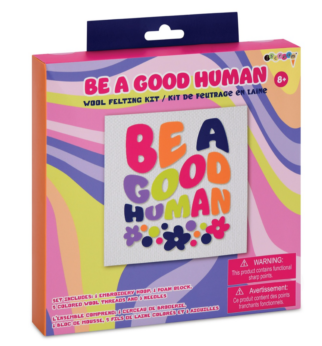 Be a Good Human Felting Kit - Victoria's Toy Station