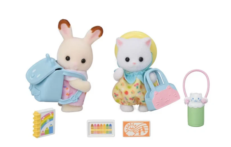 Calico Critters Nursery Friends: Walk Along Duo - Victoria's Toy Station