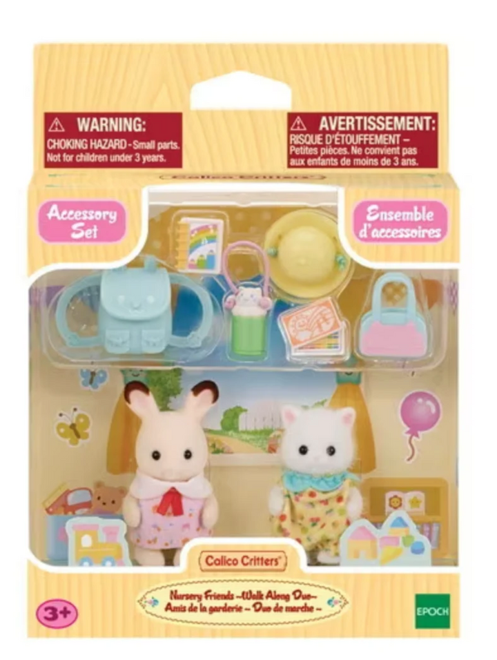 Calico Critters Nursery Friends: Walk Along Duo - Victoria's Toy Station