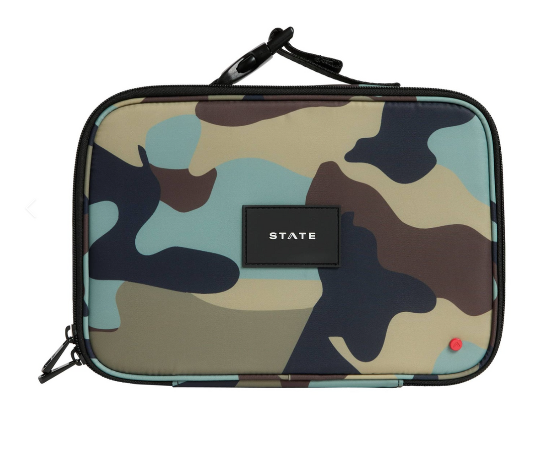 STATE Bags Rodgers Insulated Lunch Box in Camo - Victoria's Toy Station