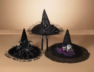 Fabric Halloween Witch Hat