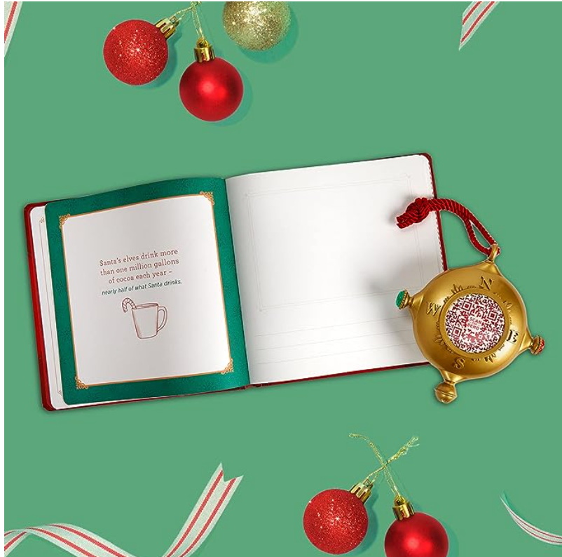 Santa's Kindness Ornament & Journal - Victoria's Toy Station