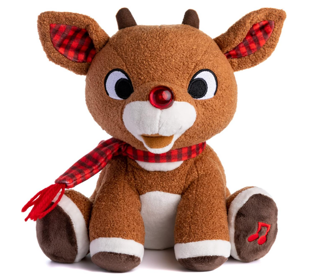 Rudolph stuffed deals toy